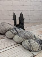Grey and Black Indie dyed yarn