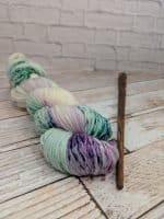 Purple Speckle Yarn