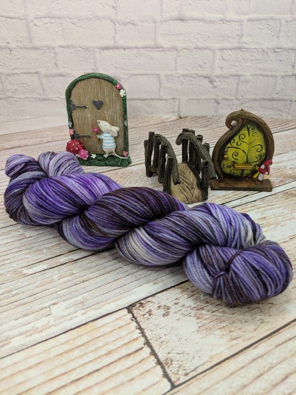 purple fantasy yarn